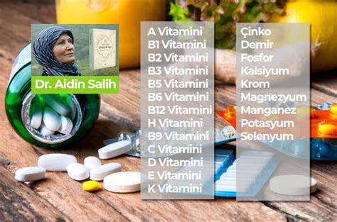 Vitamin ve Minerallerin Sağlık Üzerindeki Etkileri