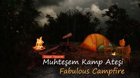 Yağmur Altında Çadır Keyfi